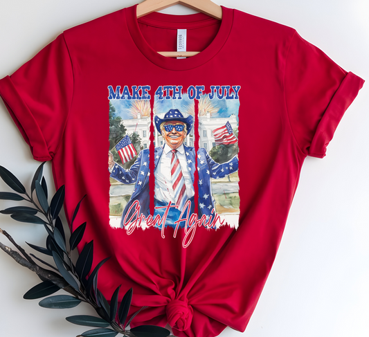 Make 4th of July Great Again DTF