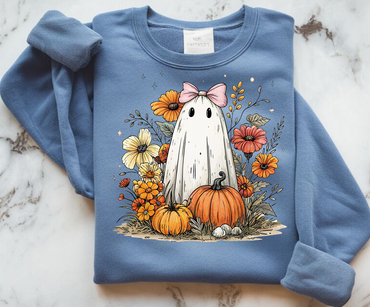 Floral Ghost DTF