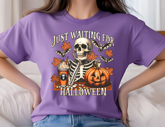 Just Waiting for Halloween DTF