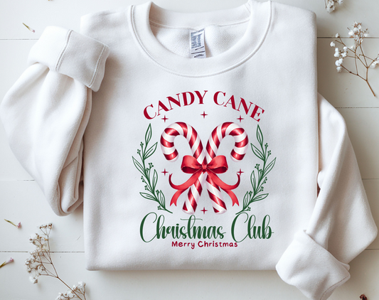 Candy Cane Christmas Club DTF