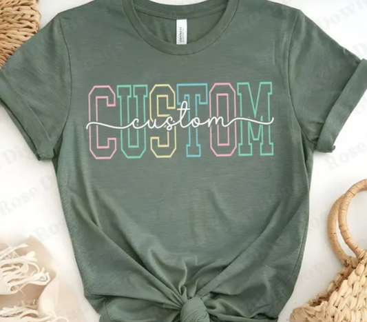Grams Custom Name DTF