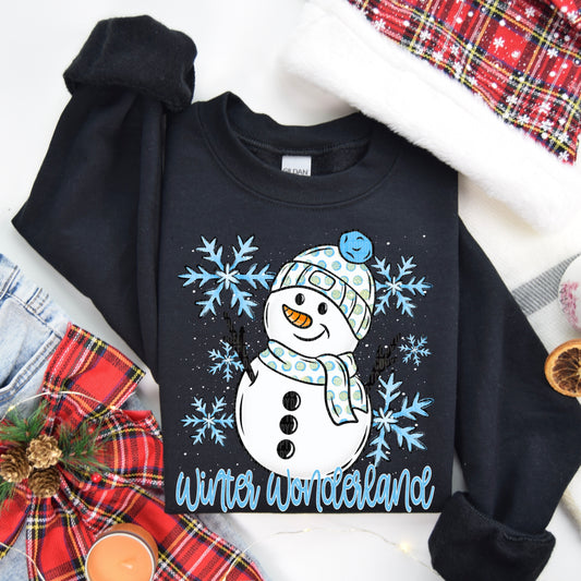 Winter Wonderland Snowman DTF