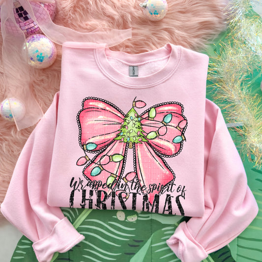 Wrapped in the Spirit of Christmas DTF