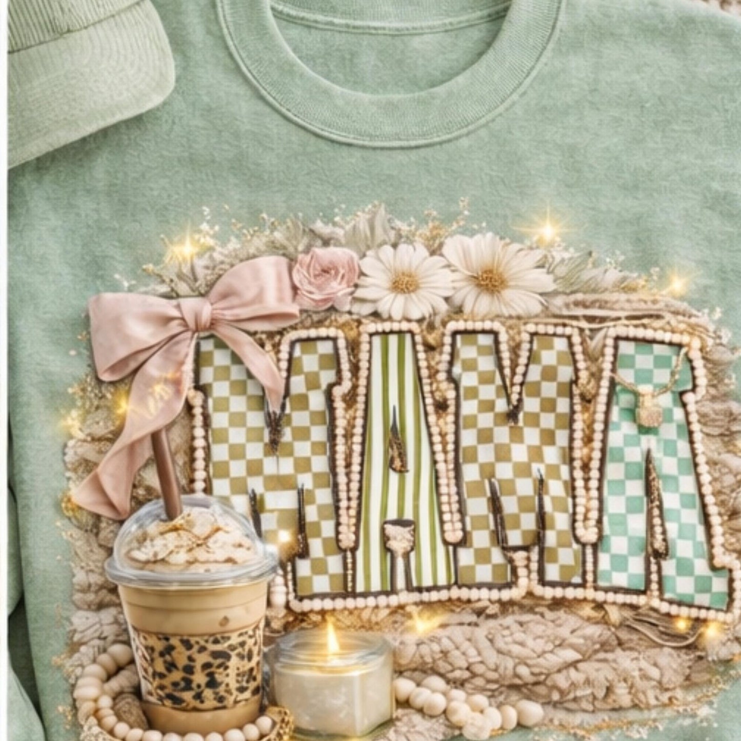 Mama Floral Coffee DTF