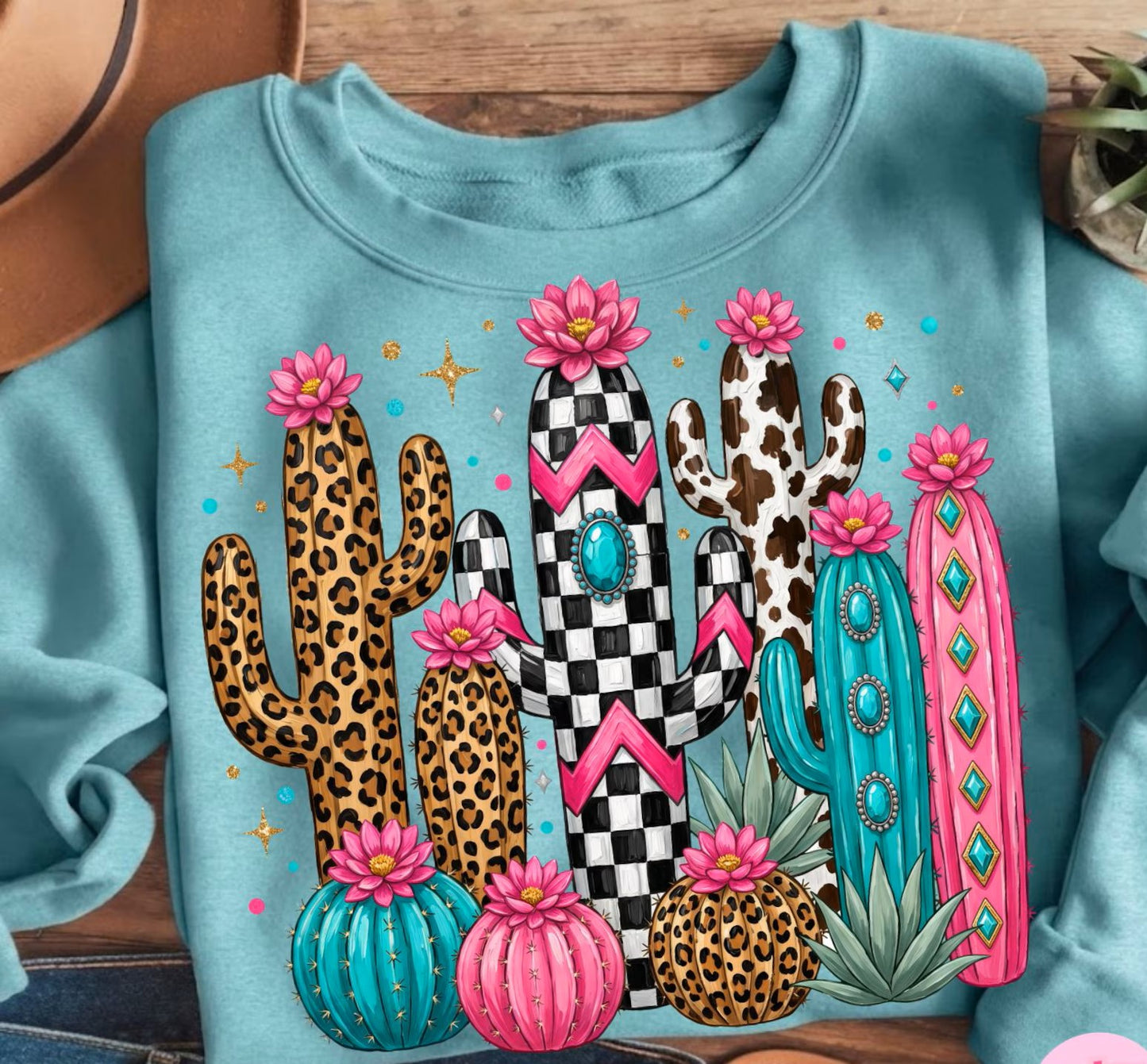 Western Cactus Leopard DTF