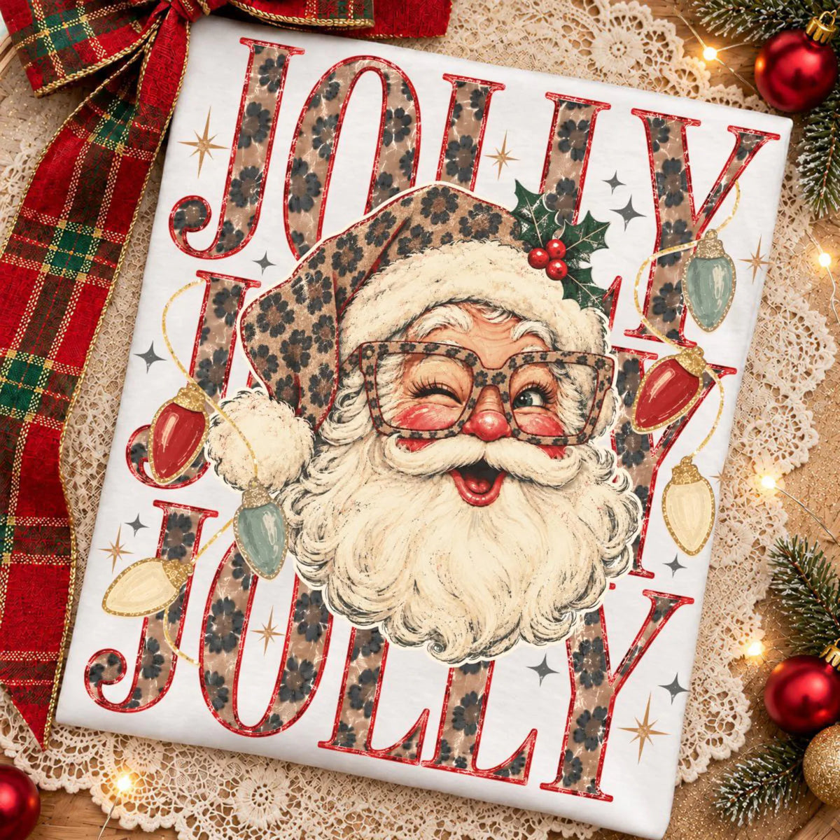 Jolly Santa DTF
