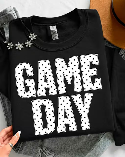 Game Day Polka Dots DTF