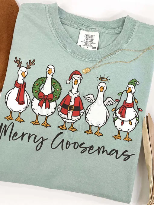 Merry Goosemas DTF