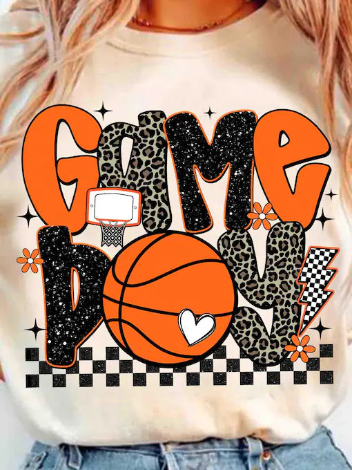 Game Day Basketball DTF