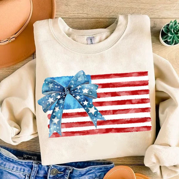 Coquette American Flag