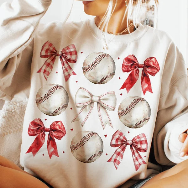 Vintage Baseball Bow