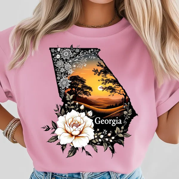 Georgia Sunset State DTF