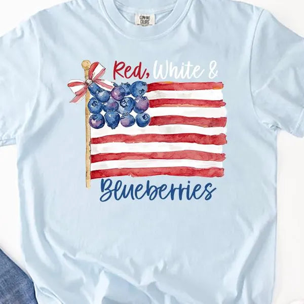 Red White Blueberries DTF