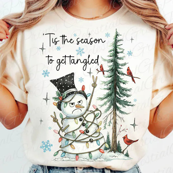 Tis The Season To Get Tangled DTF