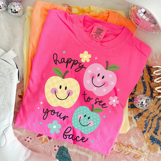 Happy To See Your Face DTF