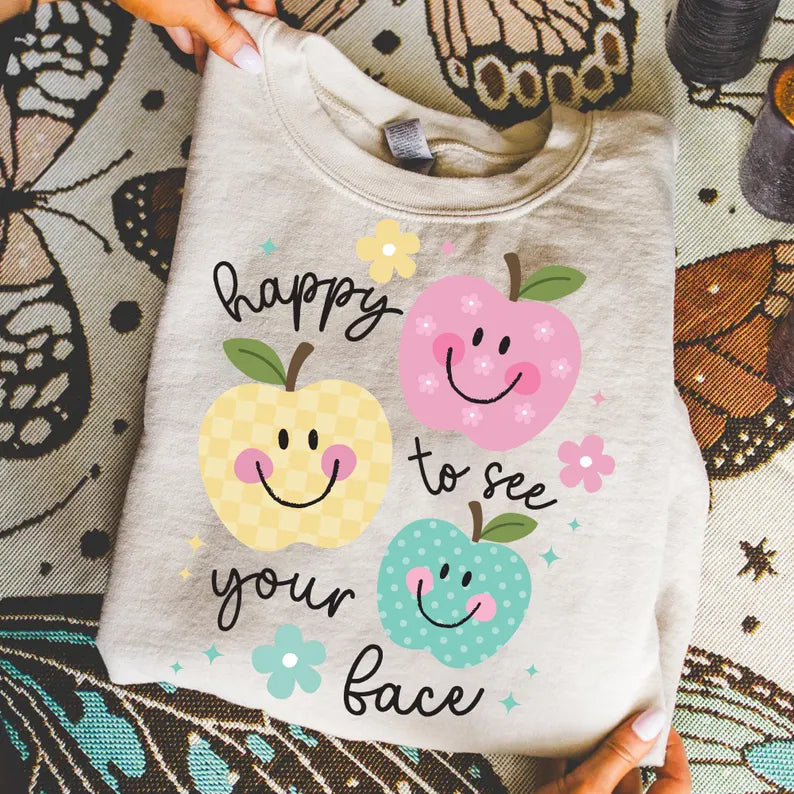 Happy To See Your Face DTF
