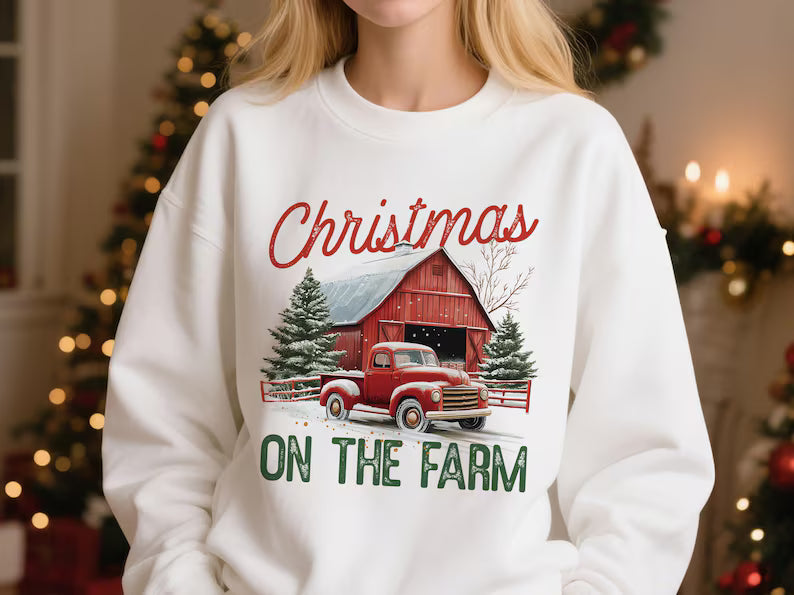 Christmas On The Farm DTF
