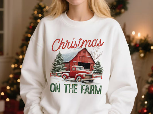 Christmas On The Farm DTF