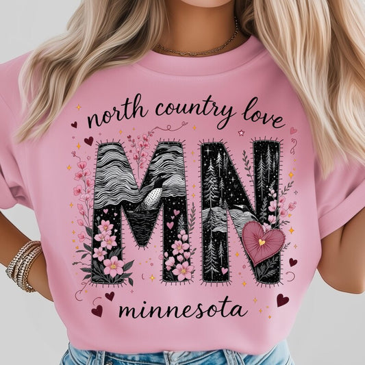 North Country Love Minnesota DTF