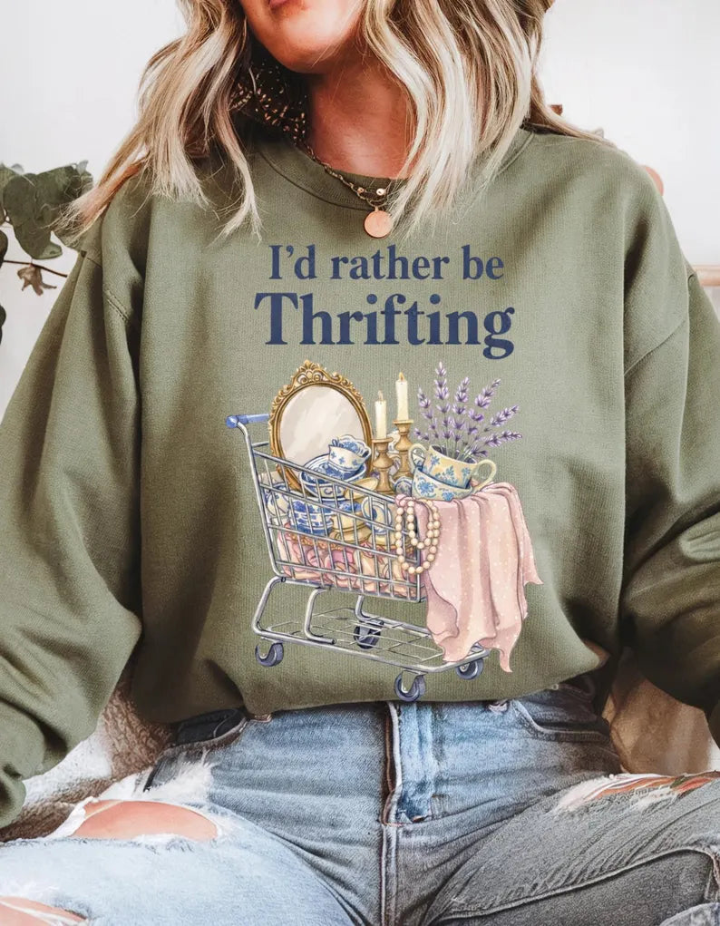 I'd Rather Be Thrifting DTF
