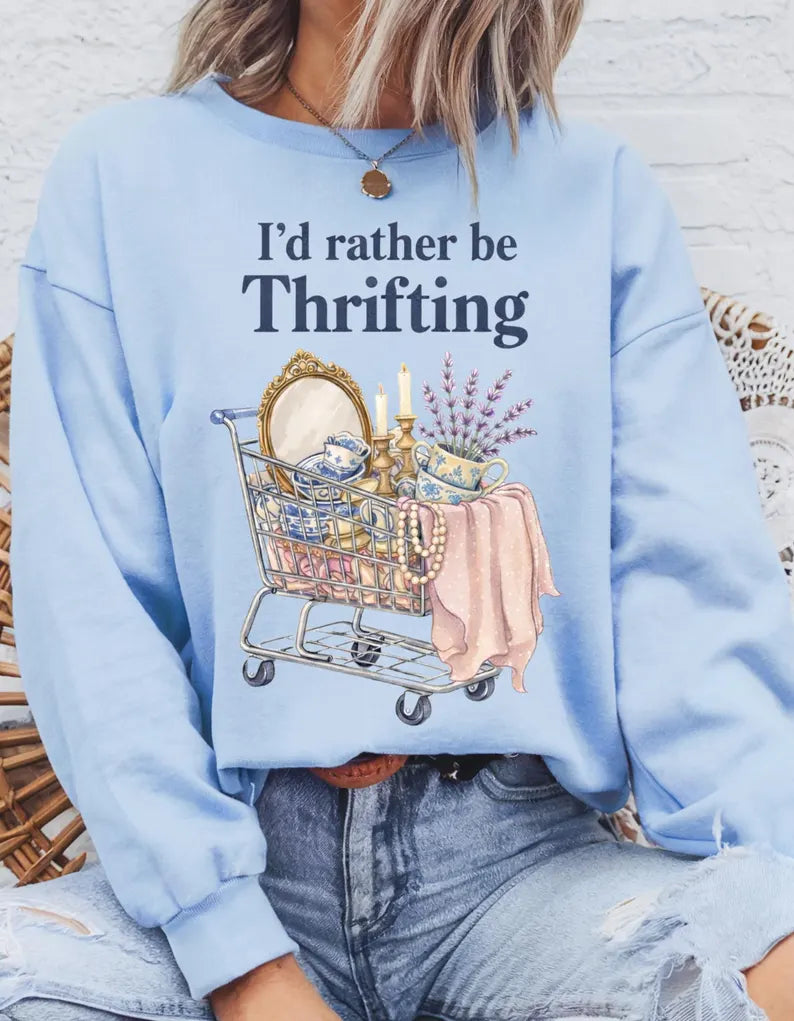 I'd Rather Be Thrifting DTF