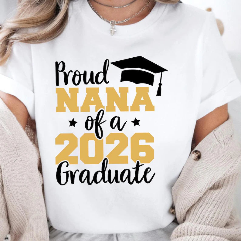 Proud Nana 2026 Graduate DTF