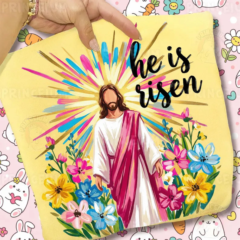He Is Risen DTF