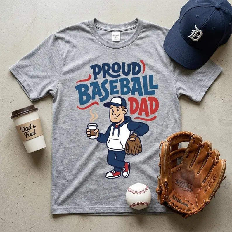 Proud Baseball Dad DTF