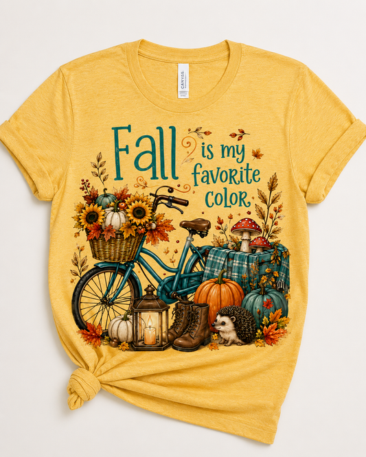 Fall Is My Favorite Color Tee ONLY