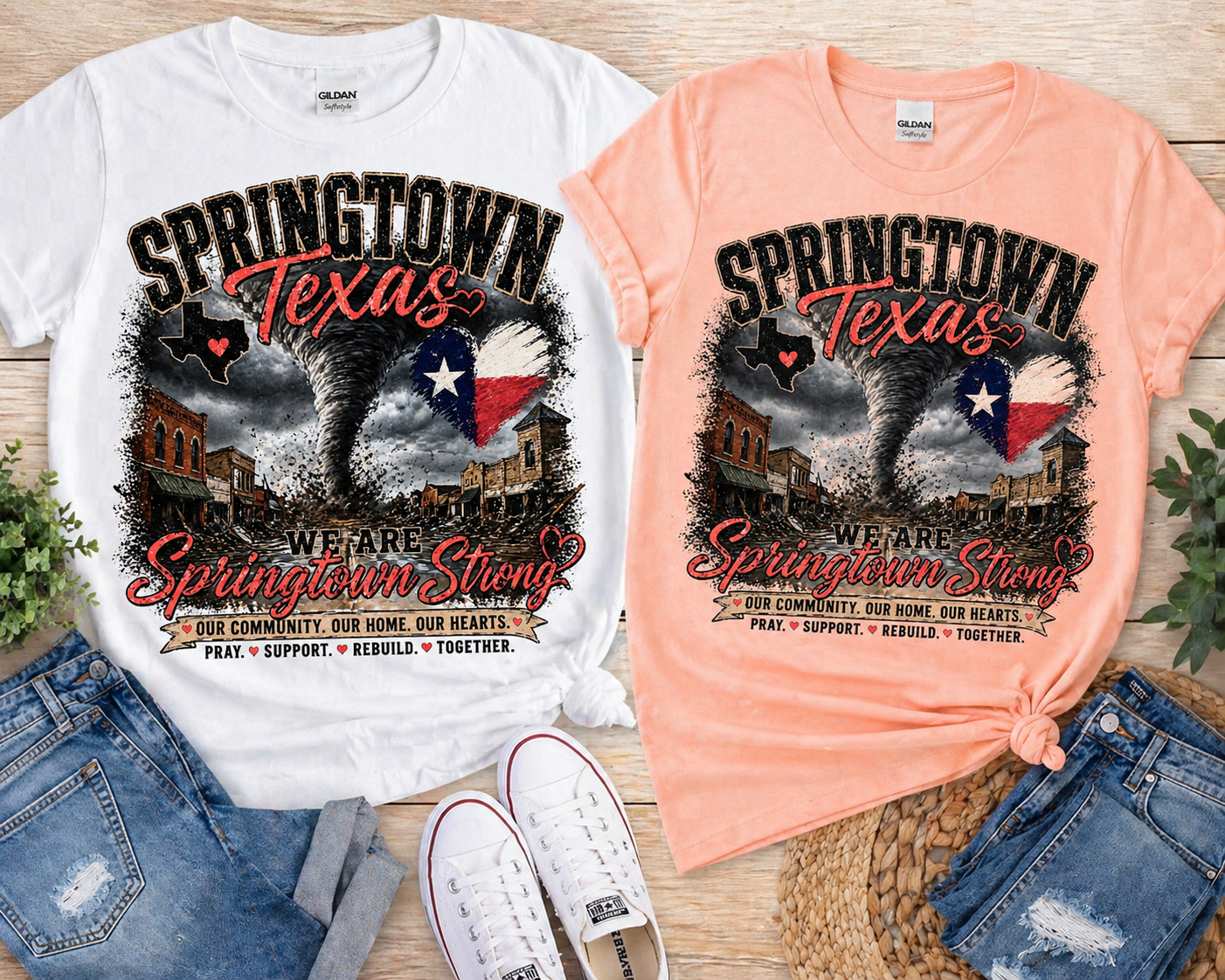 Springtown Texas Strong DTF ONLY