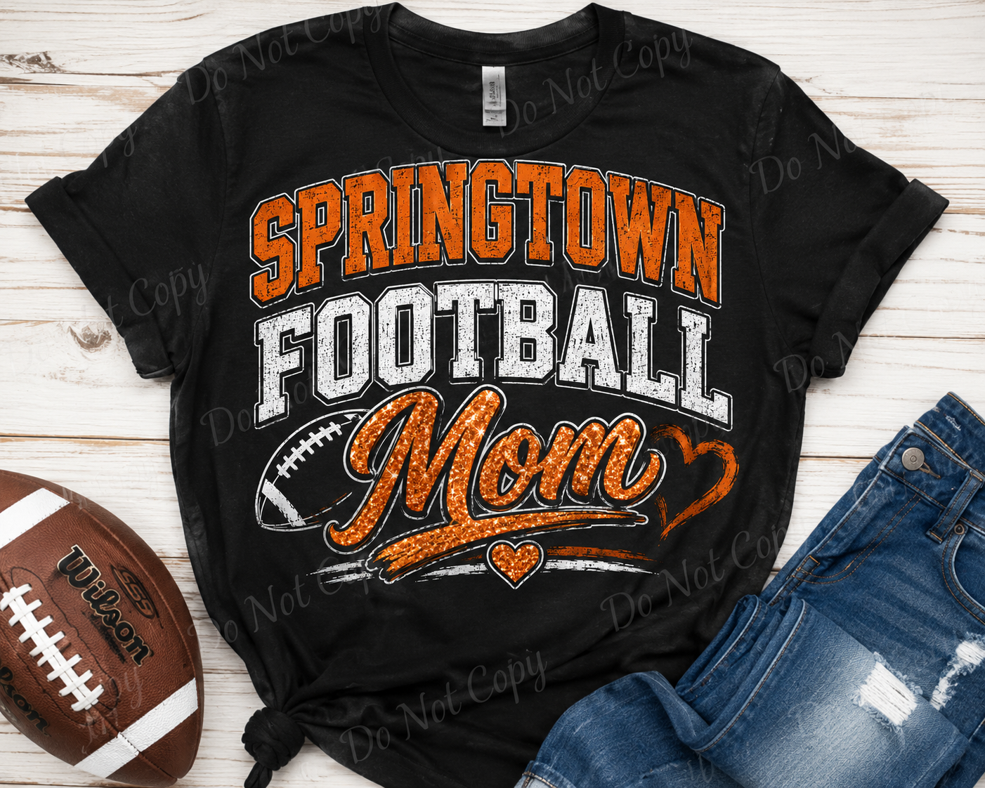 Springtown Football MOM Tee