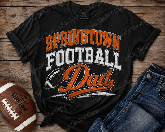 Springtown Football Dad Tee